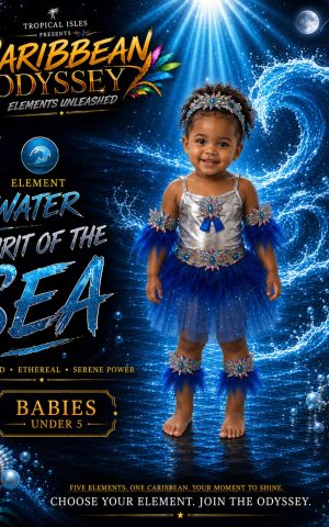 Water Girls Costume (under 5 years)
